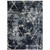 6' X 9' Blue Grey And Beige Abstract Power Loom Stain Resistant Area Rug - 606114598237