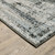 Homeroots Home Decor 4' x 6' Oriental Area Rug, Charcoal Grey Blue Ivory Taupe, Stain Resistant