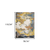 7' X 10' Yellow And Blue Abstract Area Rug