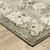 Homeroots Home Decor 10' x 13' Floral Power Loom Stain Resistant Area Rug, Green Ivory Grey and Tan