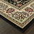 Homeroots Home Decor Oriental Power Loom Stain Resistant Area Rug, Black and Ivory, 10' x 13'