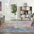 Homeroots Home Decor 7’ x 10’ Ivory and Multi Abstract Area Rug, Ivory Color, 7' x 10' Size