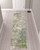 Homeroots Home Decor 2' x 10' Blue and Green Abstract Hand Loomed Stain Resistant Runner Rug