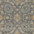 Homeroots 3' x 5' Taupe Floral Vine Bordered Wool Indoor Area Rug