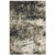 Homeroots Home Decor 8' x 10' Abstract Power Loom Stain Resistant Area Rug, Charcoal Grey and Beige