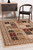 5’ x 8’ Cream Traditional Decorative Area Rug - 808230055919