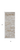 8' Ivory Gray And Tan Abstract Distressed Runner Rug