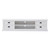 71" White Solid Wood Enclosed and Open Storage TV Stand