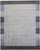 10' X 13' Gray Blue And Black Wool Hand Knotted Stain Resistant Area Rug