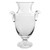 14" Mouth Blown Crystal European Made Trophy Vase