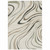 Homeroots Home Decor 8' x 11' Beige Grey Tan Gold Abstract Area Rug, Stain Resistant, Power Loom