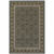 10' X 13' Navy Blue Green And Orange Oriental Area Rug