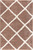 5' X 8' Beige Geometric Area Rug