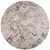 Homeroots Home Decor 8' Taupe, Gray and Ivory Round Wool Geometric Tufted Handmade Area Rug