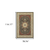 6' X 9' Navy And Ivory Oriental Power Loom Stain Resistant Area Rug