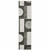 Homeroots Home Decor 2' x 8' Charcoal Grey and Ivory Geometric Power Loom Stain Resistant Runner Rug
