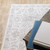 Homeroots Home Decor 8' X 10' Beige Gold And Grey Oriental Power Loom Stain Resistant Area Rug
