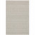 7' X 9' Gray And Ivory Geometric Indoor Outdoor Area Rug
