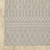 7' X 9' Gray And Ivory Geometric Indoor Outdoor Area Rug