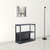 33" Gray Three Tier Standard Bookcase