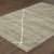 Homeroots Home Decor 6' x 9' Grey and Ivory Geometric Power Loom Stain Resistant Area Rug