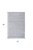 4' X 6' Gray And Silver Striped Hand Woven Area Rug