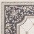 Homeroots Home Decor 9'x12' Ivory Grey Bordered Floral Indoor Area Rug, Ivory Grey, 9x12 Feet