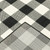 Homeroots Home Decor 7' x 10' Black and Ivory Gingham Indoor Outdoor Area Rug