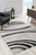 Homeroots Home Decor 2' x 15' Gray Modern Geometric Runner Rug