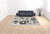 Homeroots Home Decor 9' x 12' Black and White Floral Stain Resistant Non Skid Area Rug