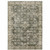 Homeroots Home Decor 5' x 7' Oriental Printed Area Rug, Green Brown Beige Yellow Olive, Stain Resistant Non-Skid