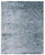 4' X 6' Blue And Silver Shag Tufted Handmade Area Rug