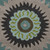 Homeroots Home Decor 5' Round Green Peacock Feather Area Rug
