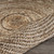 Homeroots Home Decor Bleached and Natural Spiral Boutique Jute Rug