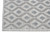 Homeroots Home Decor 5’ x 7’ Ivory Gray Diamond Trellis Modern Area Rug, Ivory Gray, 84 x 60 Inches