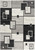 6' X 9' Gray Abstract Dhurrie Area Rug