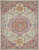 Homeroots Home Decor 8’ x 10’ Ivory and Pink Medallion Area Rug