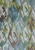 Homeroots Home Decor 5' x 8' Blue Tropical Leaves Indoor Area Rug, Blue, Indoor