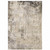 3' X 5' Beige Grey Ivory Tan And Brown Abstract Power Loom Stain Resistant Area Rug