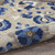 Homeroots Home Decor 6’ x 9’ Natural and Blue Indoor Outdoor Area Rug, Natural and Blue Color