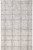 Homeroots Home Decor 5' x 8' Ivory and Gray Wool Plaid Tufted Handmade Stain Resistant Area Rug