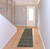 2' X 8' Charcoal Grey Grey Ivory Tan And Brown Abstract Power Loom Stain Resistant Runner Rug