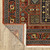Homeroots Home Decor 5' X 8' Oriental Area Rug, Red Blue Beige and Green, With Fringe