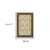 6' X 9' Ivory And Black Oriental Power Loom Stain Resistant Area Rug