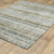Homeroots Home Decor 3' X 5' Abstract Area Rug, Blue, Green, Teal and Grey, Power Loom Stain Resistant