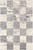 Homeroots Home Decor 5' x 8' White and Gray Checkered Area Rug