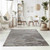 Homeroots Home Decor 7' x 10' Brown Abstract Area Rug, Earthy Tones