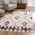 Homeroots Home Decor 8' x 11' White Berber Pattern Area Rug