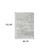 8' X 10' Sage Green Oriental Non Skid Area Rug