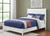 White Solid Wood Full Bed Frame